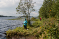 Keskittymistä - kohon tuijotusta.